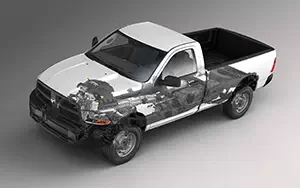   Ram 1500 Tradesman HD Regular Cab - 2012