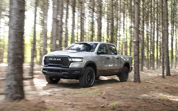   Ram 1500 Rebel (Billet Silver Metallic/Diamond Black) - 2024