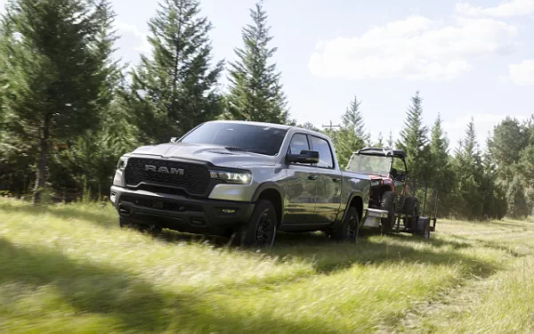   Ram 1500 Rebel (Billet Silver Metallic/Diamond Black) - 2024