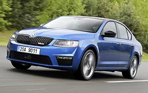 Обои автомобили Skoda Octavia RS - 2013