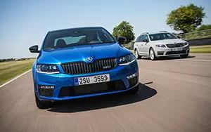 Обои автомобили Skoda Octavia RS - 2013