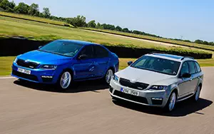 Обои автомобили Skoda Octavia RS - 2013