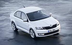 Обои автомобили Skoda Rapid - 2012