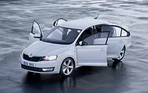 Обои автомобили Skoda Rapid - 2012