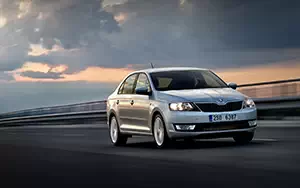 Обои автомобили Skoda Rapid - 2012