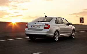 Обои автомобили Skoda Rapid - 2012