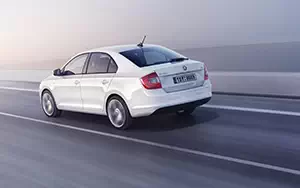 Обои автомобили Skoda Rapid - 2012