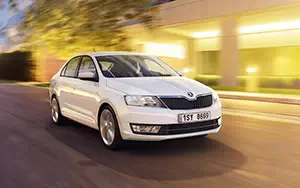 Обои автомобили Skoda Rapid - 2012