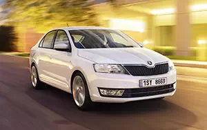 Обои автомобили Skoda Rapid - 2012