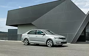Обои автомобили Skoda Rapid - 2012