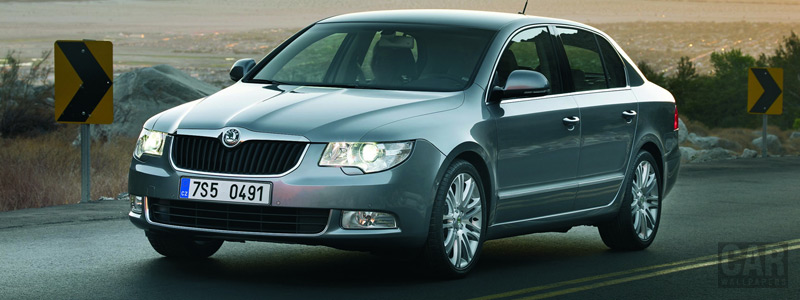   - Skoda Superb - Car wallpapers