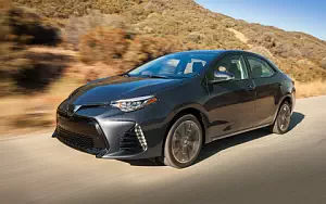 Обои автомобили Toyota Corolla XSE US-spec - 2016