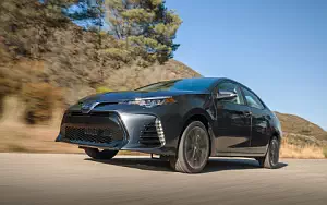 Обои автомобили Toyota Corolla XSE US-spec - 2016