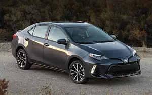Обои автомобили Toyota Corolla XSE US-spec - 2016