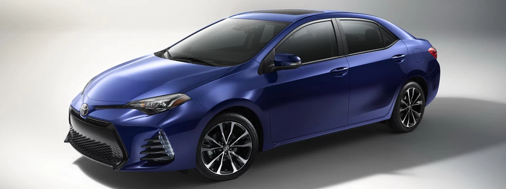 Обои автомобили Toyota Corolla XSE US-spec - 2016 - Car wallpapers