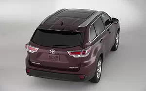 Обои автомобили Toyota Highlander US-spec - 2014