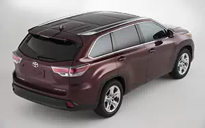 Обои автомобили Toyota Highlander US-spec - 2014