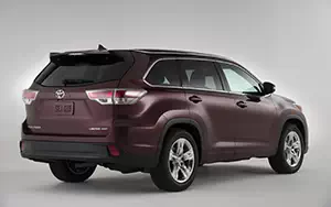 Обои автомобили Toyota Highlander US-spec - 2014