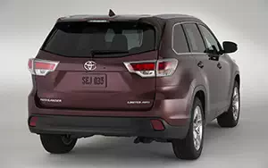 Обои автомобили Toyota Highlander US-spec - 2014