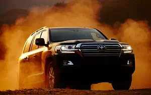 Обои автомобили Toyota Land Cruiser 200 US-spec - 2016